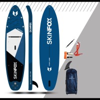 SKINFOX SEAPIKE CARBON-SET (335x78x15)  4-TECH L-CORE SUP Paddelboard blau
