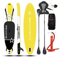 SEACOASTAR SEAKING Carbon-SET (325x80x15) Double-Couche SUP Paddle Board Jaune